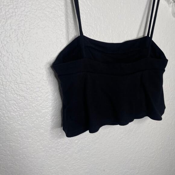 Silence + Noise Womens Top Size S Black Pullover Sleeveless Cropped Casual - Picture 9 of 9